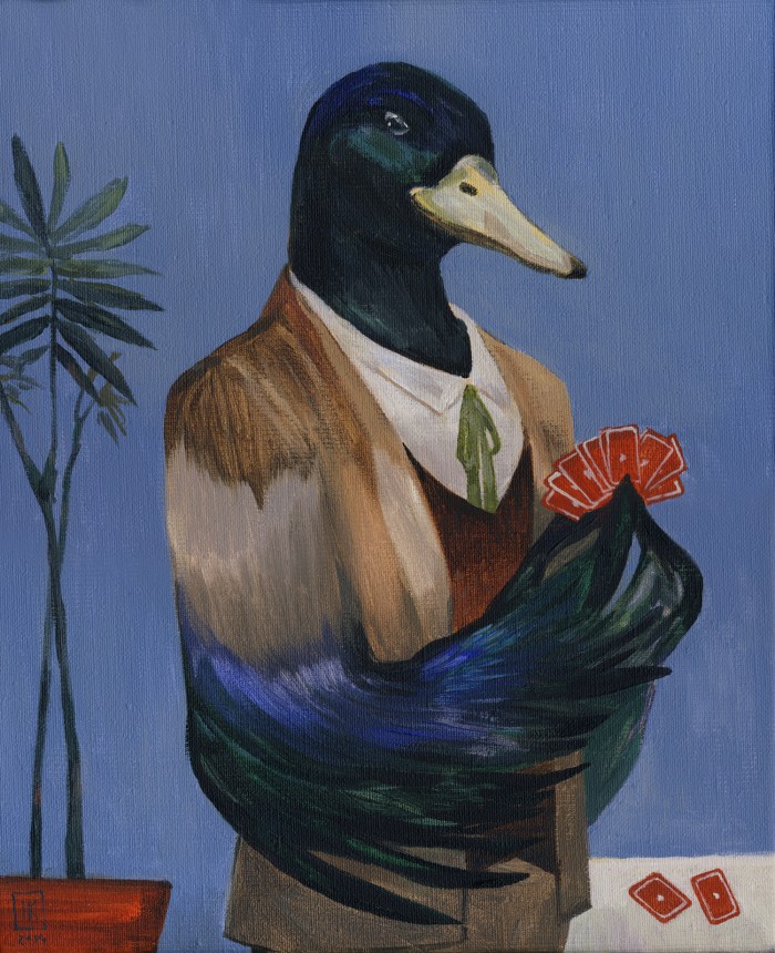 duck-playing-skat_33x27cm_2014_s